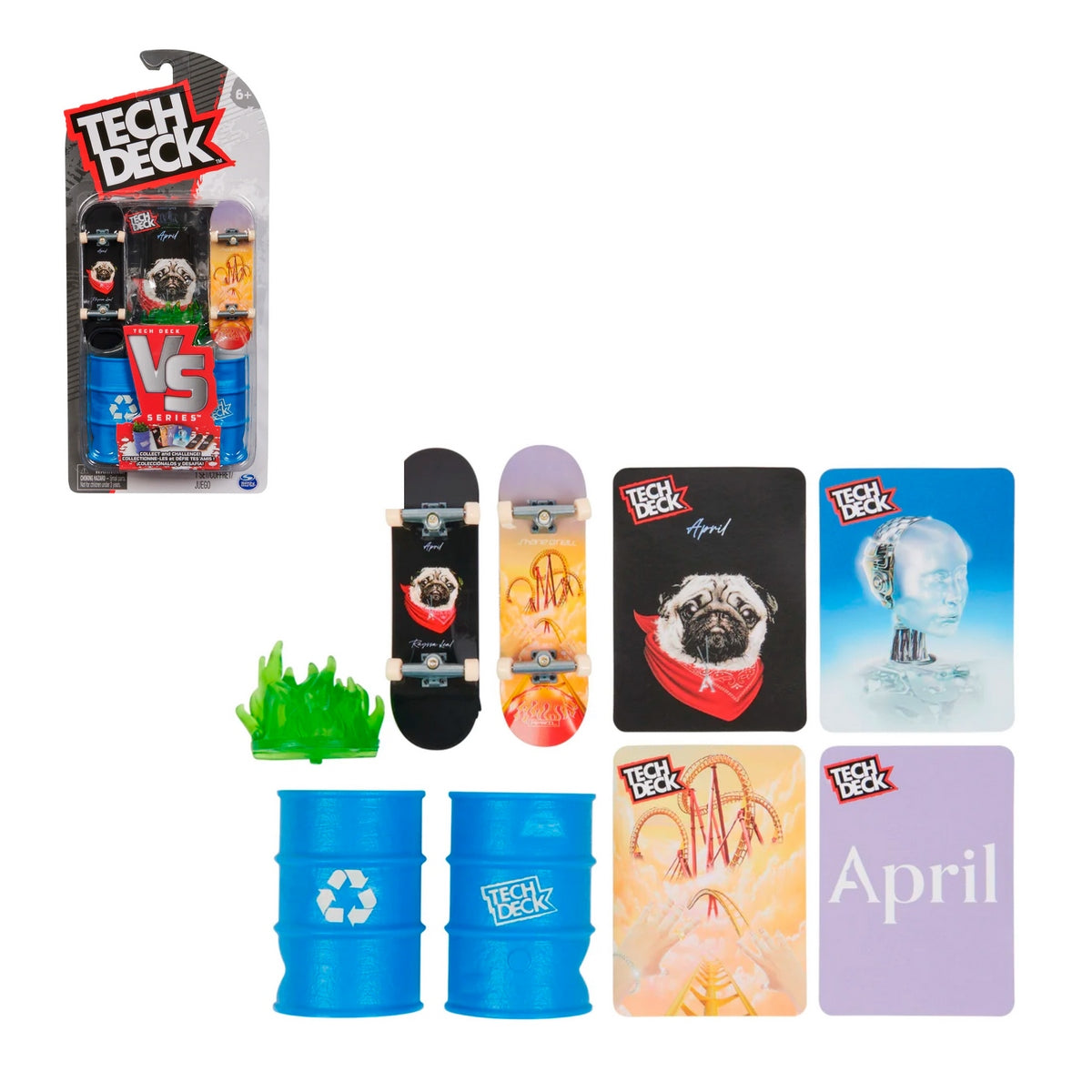 Tech Deck Versus 2 Skates Y Accesorios - April